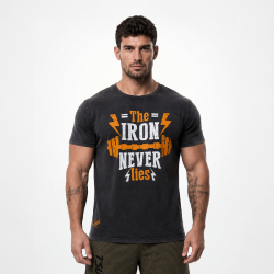 Vintage T-Shirt "THE IRON NEVER LIES"