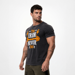 Vintage T-Shirt "THE IRON NEVER LIES"