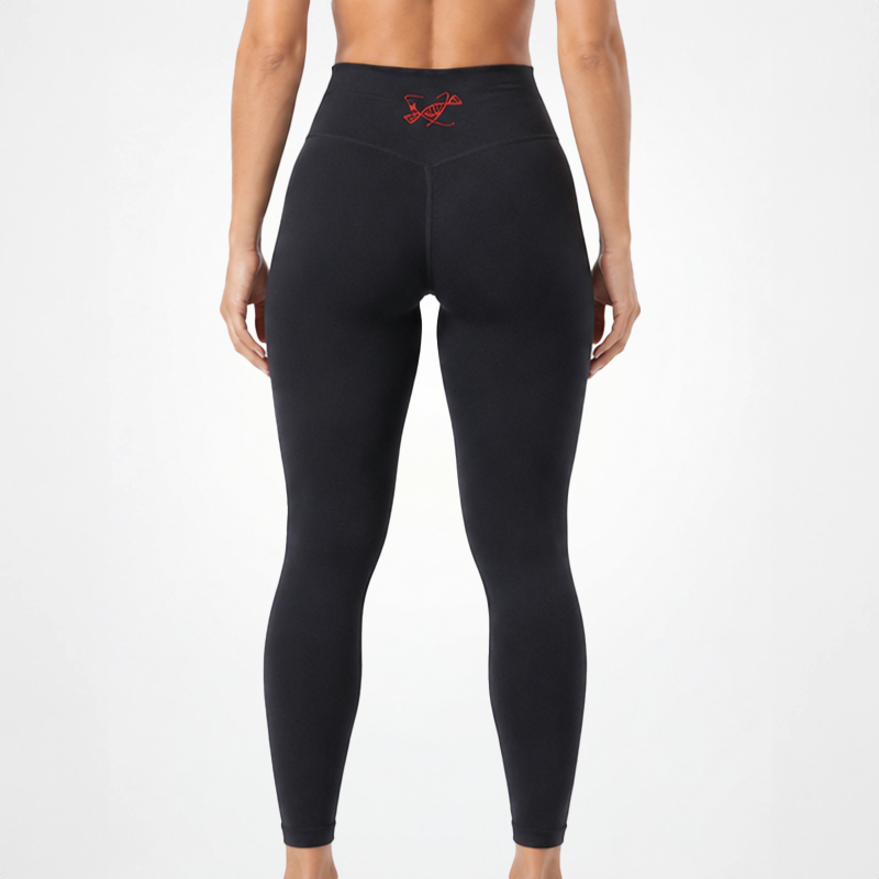 Legging Noir sans couture Femme