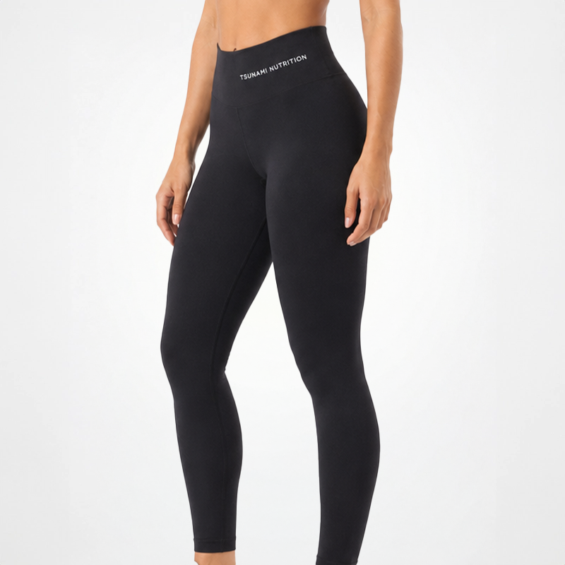 Legging Noir sans couture Femme