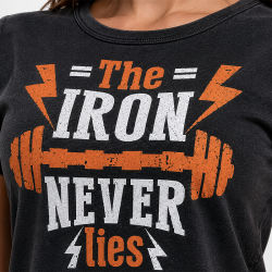 Vintage T-Shirt "THE IRON NEVER LIES"