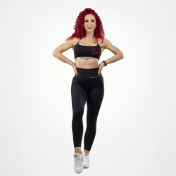 Legging Noir sans couture Femme