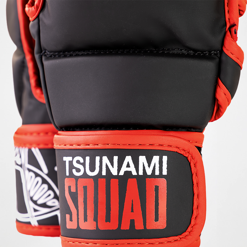 Red MMA Sparring Gloves - Tsunami Nutrition