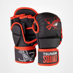 Red MMA Sparring Gloves - Tsunami Nutrition