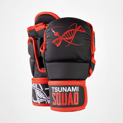 Red MMA Sparring Gloves - Tsunami Nutrition