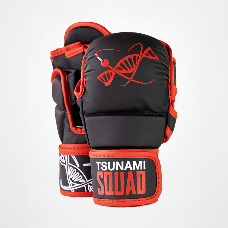 Red MMA Sparring Gloves - Tsunami Nutrition