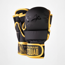 Gold MMA Sparring Gloves - Tsunami Nutrition