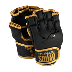 Gold MMA Gloves - Tsunami Nutrition