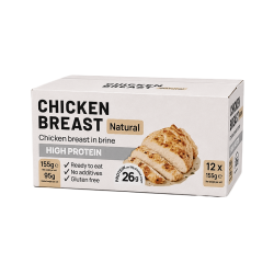 Natural Chicken Breast 155g - Box of 12