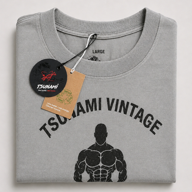 Tsunami Vintage Lift Oversized T-Shirt