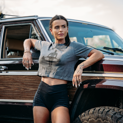 Tsunami Vintage Lift Women's Crop Top