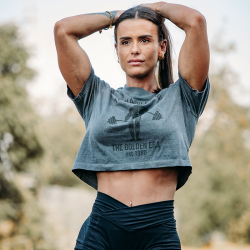 Tsunami Vintage Lift Women's Crop Top