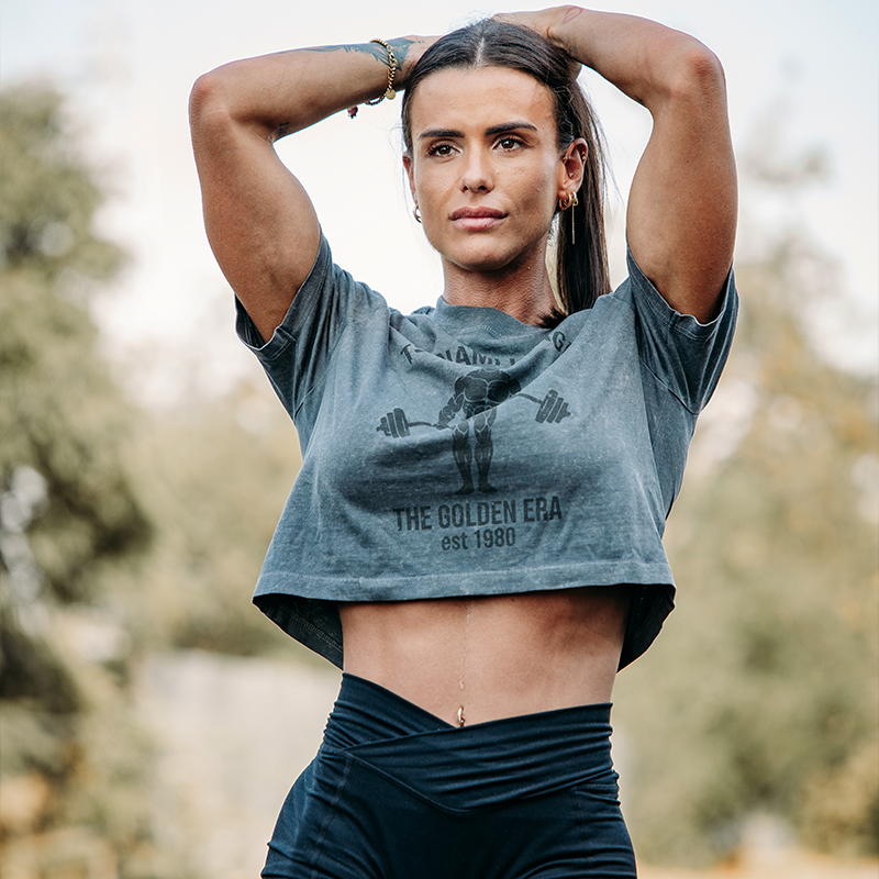 Tsunami Vintage Lift Women's Crop Top