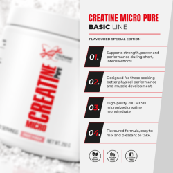 Créatine Micro Pure Aromatisée 250 g - édition spéciale