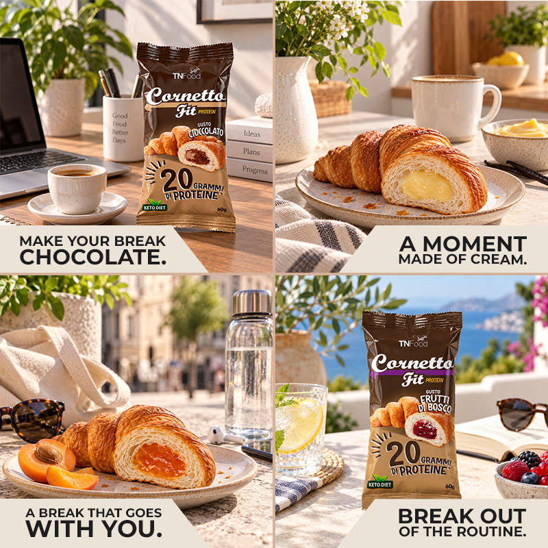 Cornetto Stuffed Fit Protein 60 g - 6 Flavors