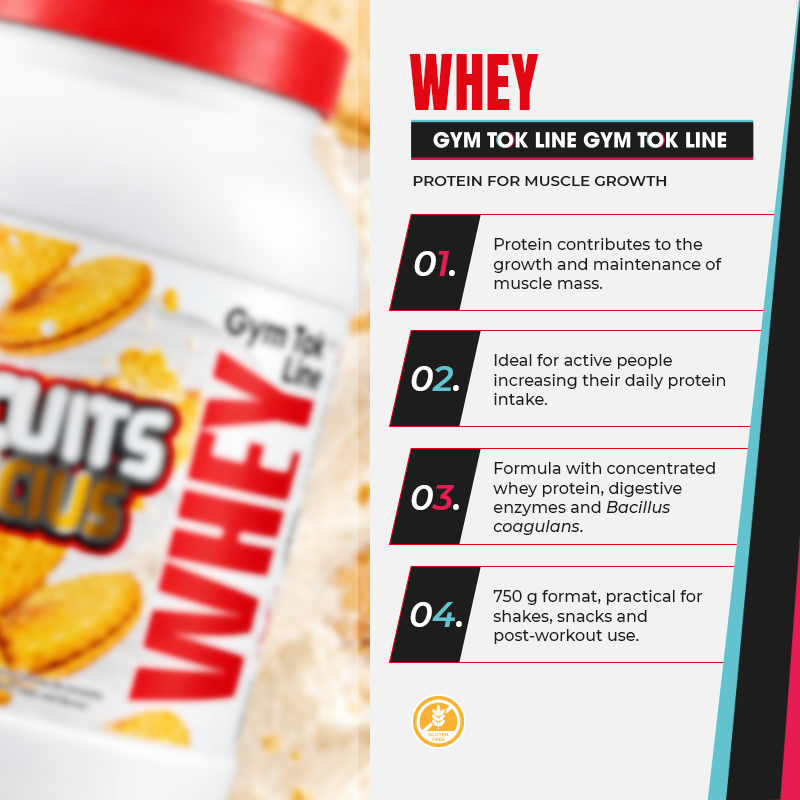 Whey Gym Tok Line - Limited Edition 750 g