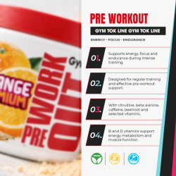 Pre Workout Gym Tok Line - Limited Edition 200 g