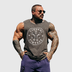 Koszulka bez rękawów Tsunami Vintage Double Biceps