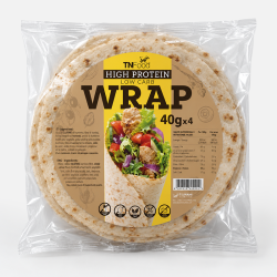 Protein wrap low carb 4x40g