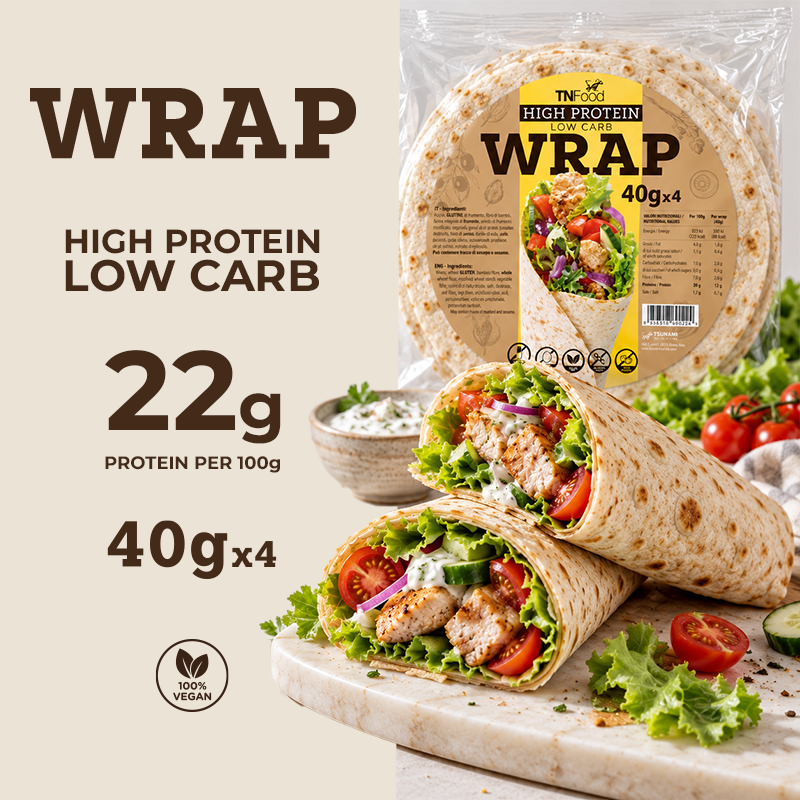 Protein wrap low carb 4x40g