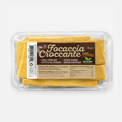 Crunchy Low Carb Protein Focaccia 75 g