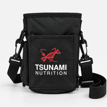 Tsunami Nutrition Magnetic Water Bottle Holder - Black
