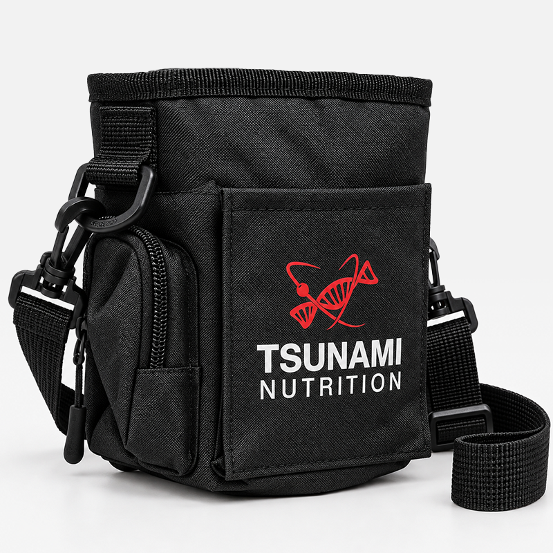 Tsunami Nutrition Magnetic Water Bottle Holder - Black