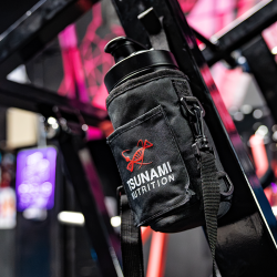 Tsunami Nutrition Magnetic Water Bottle Holder - Black