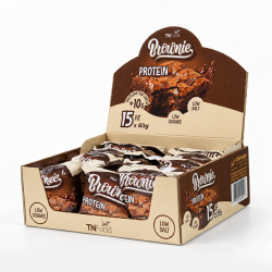 Brownie Protein 50 g - BOX OF 15 Pcs.