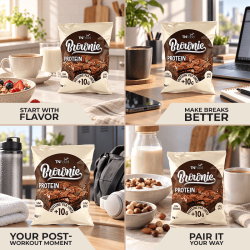 Brownie Protein 50 g - BOX OF 15 Pcs.