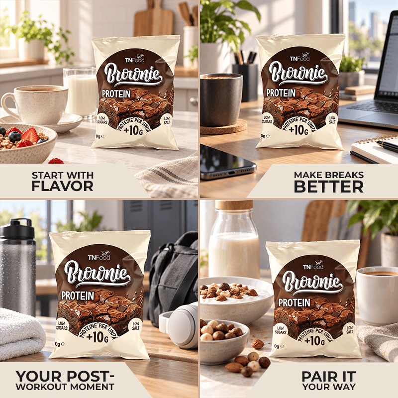 Brownie Protein 50 g - BOX OF 15 Pcs.