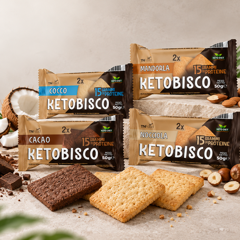 Ketobisco 50 g - BOX OF 30 Pcs.