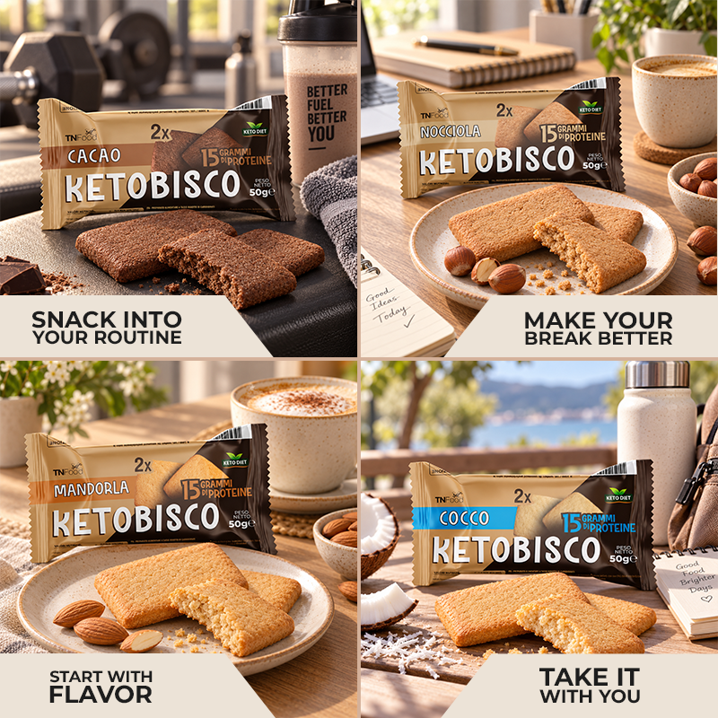 Ketobisco 50 g - BOX OF 30 Pcs.
