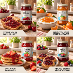 Confitures et marmelades sans sucre 240 g