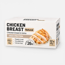 Natural Chicken Breast 155g - Box of 12