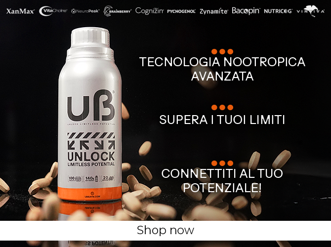 PowerTake Professional formala a base di 5 specie di funghi