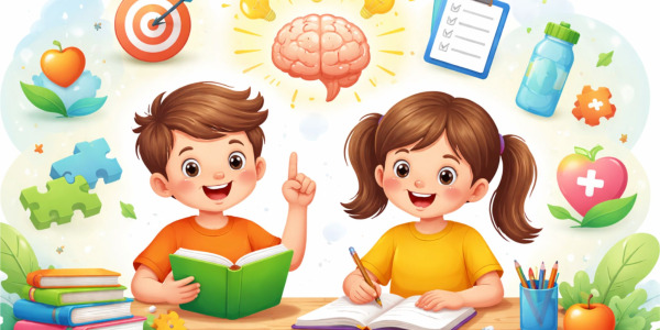 Top 5 des compléments pour la mémoire et la concentration chez l'enfant