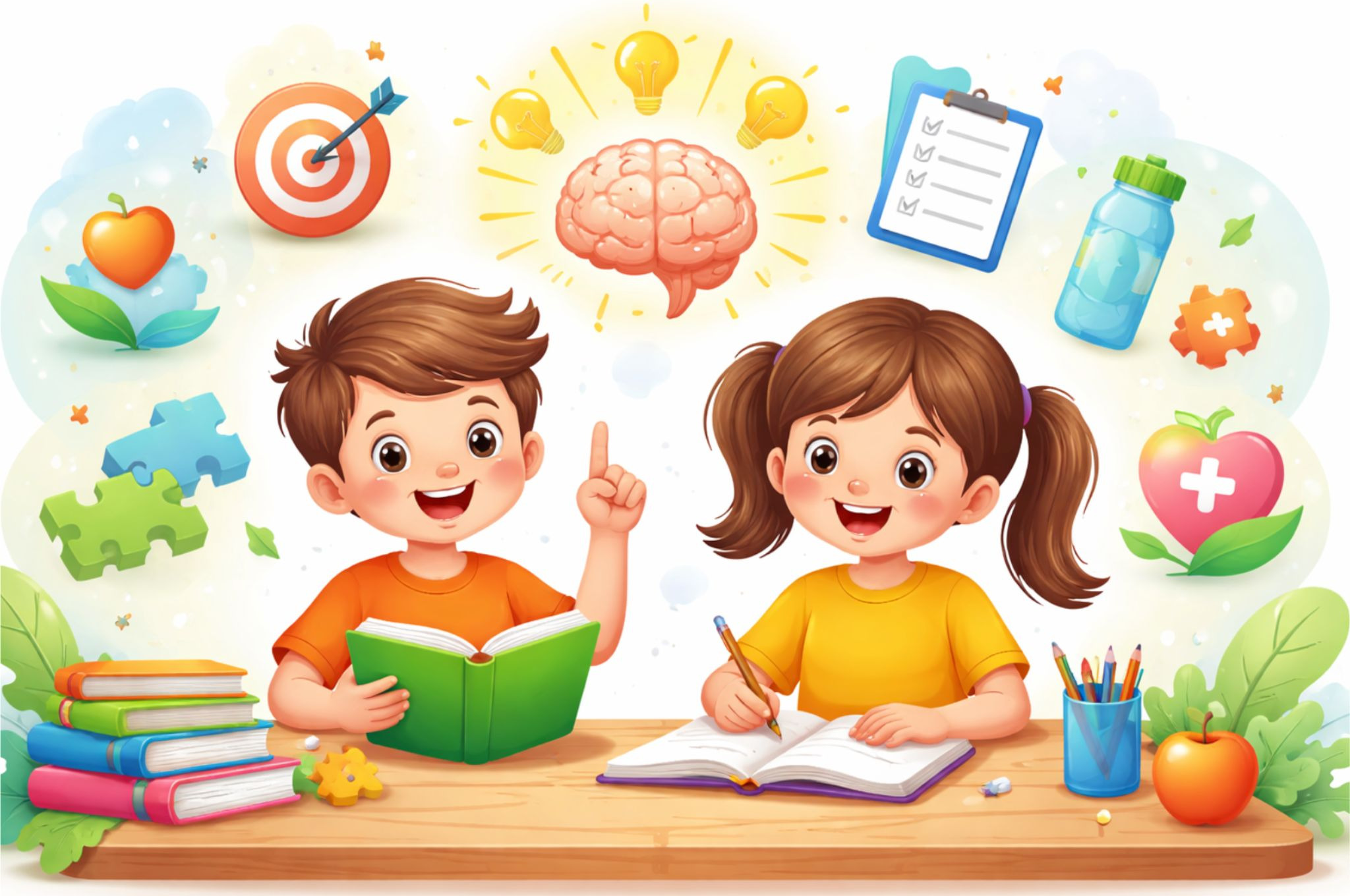 Top 5 des compléments pour la mémoire et la concentration chez l'enfant