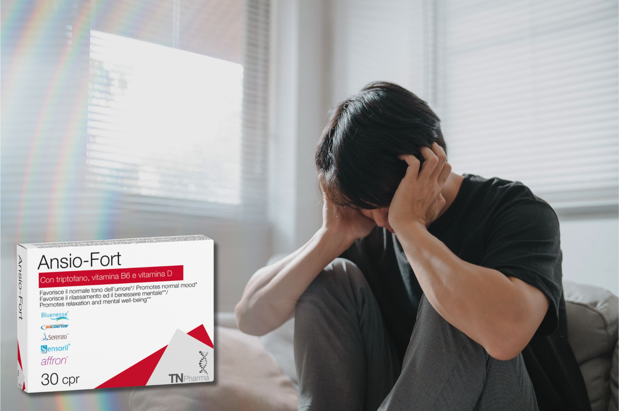 Ansio-Fort : le meilleur complément naturel contre les symptômes d'anxiété et de stress