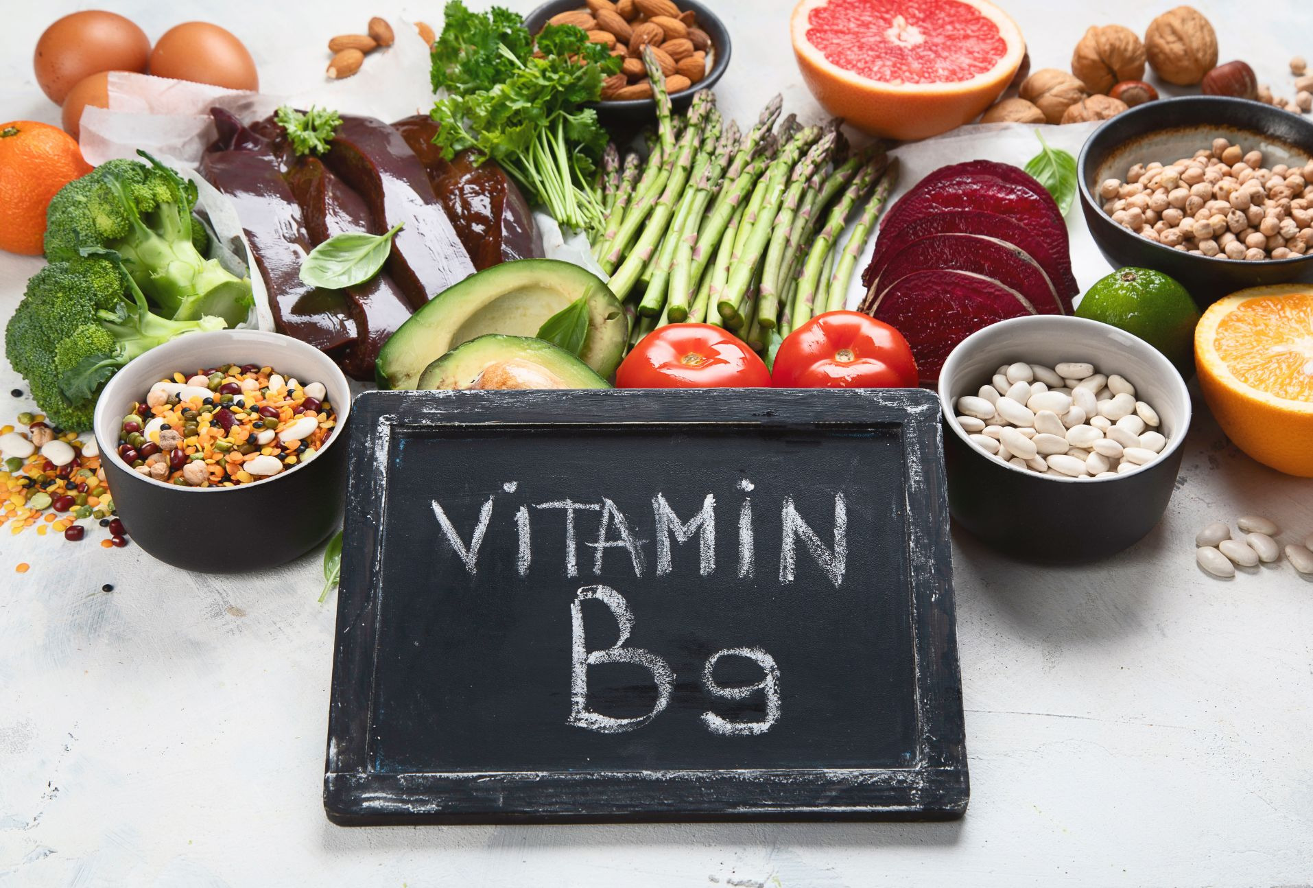 Carence en vitamine B9 (folates) : symptômes et causes